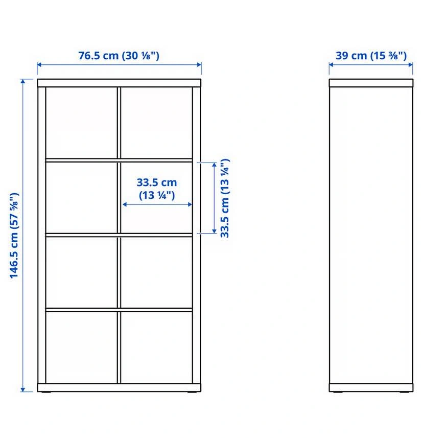 Brand new KALLAX Shelving Unit w/ Drawers & Cabinets / TV Stand - photo 4