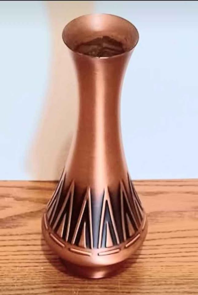 Rare Mid Century Kupfer Vasen - photo 2