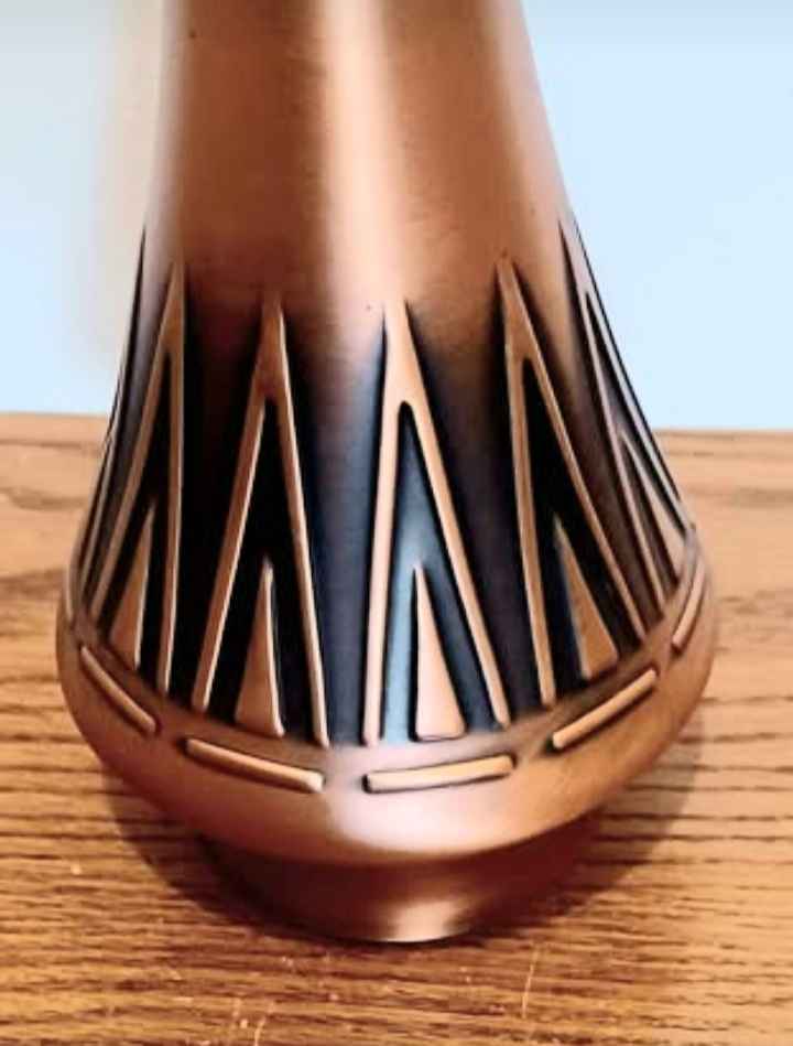 Rare Mid Century Kupfer Vasen - photo 4