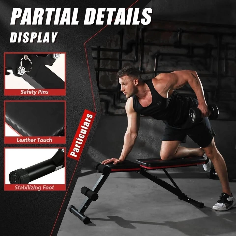 Adjustable Weight Bench for Home Gym – Foldable Workout Bench - photo 4
