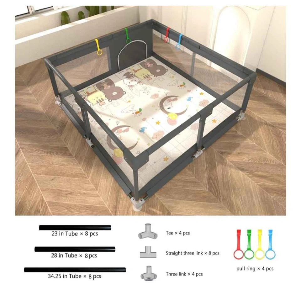 Brand new Baby Playpen with Mat 70x59x25.6 Inch - photo 3