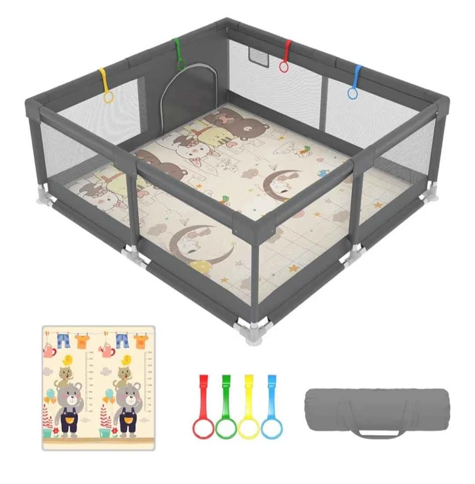 Brand new Baby Playpen with Mat 70x59x25.6 Inch - photo 4