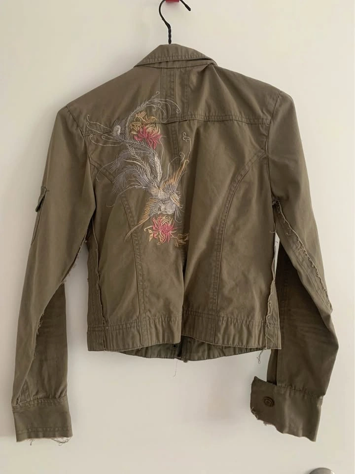Distressed Fitted Jacket - photo 2