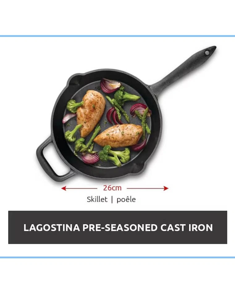 Cast Iron Skillet – 10" Pre-Seasoned - photo 5