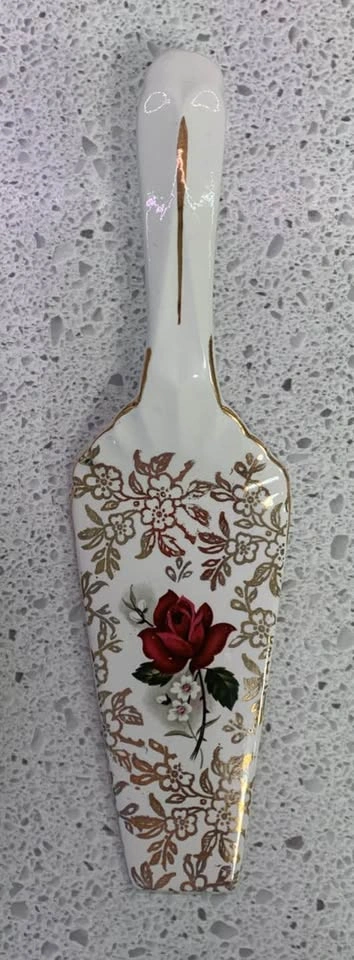 Vintage Ceramic Cake Plate & Server - photo 3