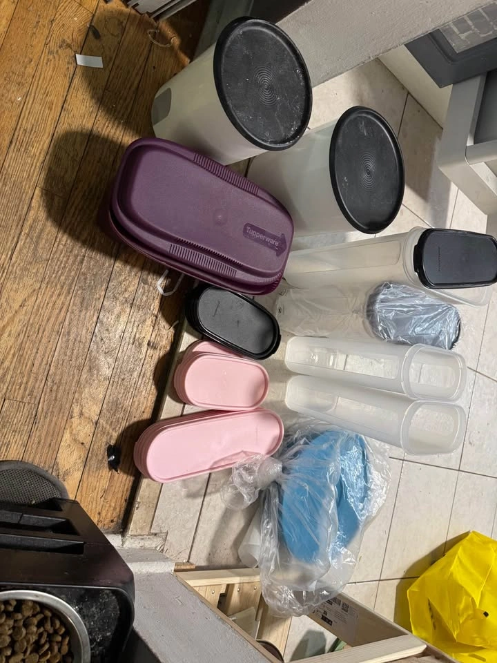 Tupperware container lot kitchen storage organizers - photo 2
