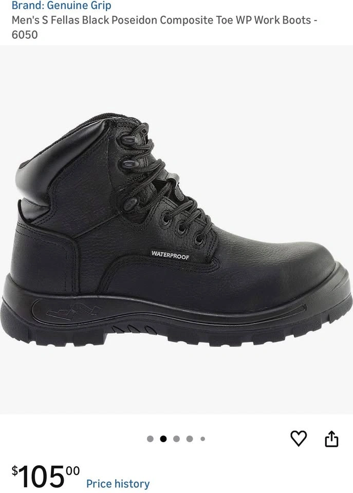 Men steel toe boots - photo 2