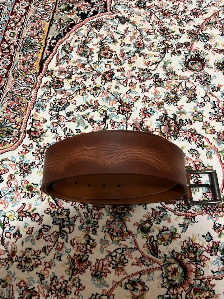 Genuine leather belt - photo 3