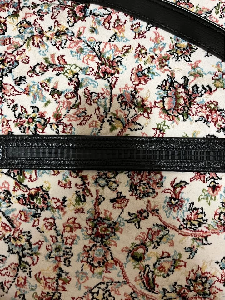 Genuine leather handcrafted belt - photo 3