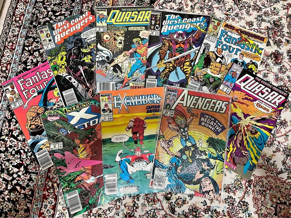 Lot of vintage comic books