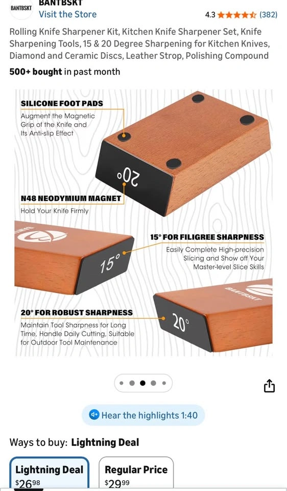 Knife sharpener kit - photo 4