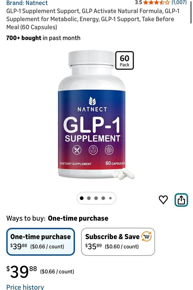 Natnect GLP-1 Supplement