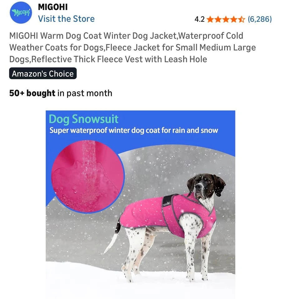 Dog coat xl - photo 4