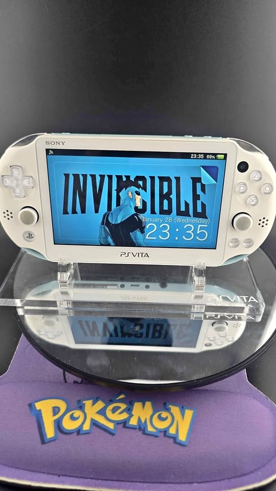 PS Vita 2000 Baby Blue Edition – 512GB Loaded