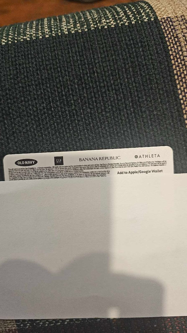 Banana Republic/Old Navy/Gap/Athleta Gift card - photo 2