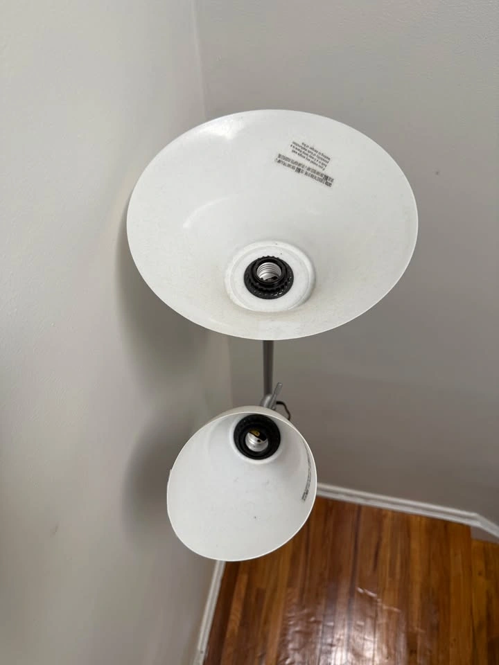 Silver Floor Lamp - photo 2