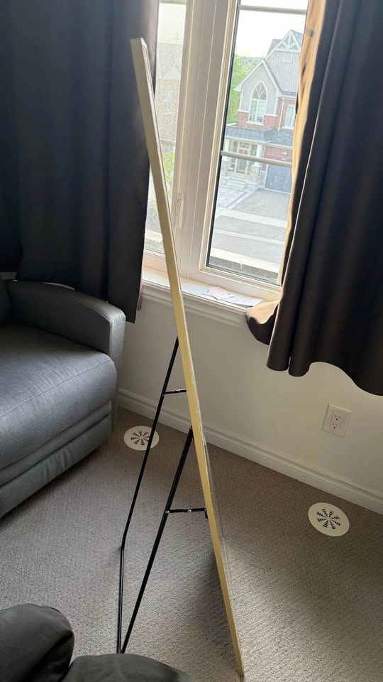 Modern Gold Full-Length Standing Mirror - photo 3