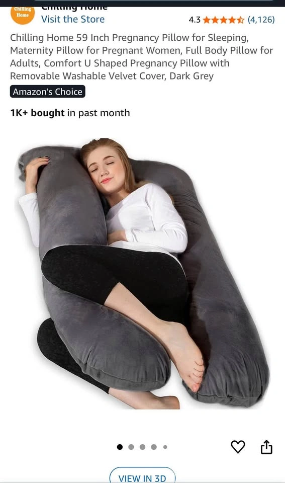 Pregnancy pillow used couple of times almost brand new
