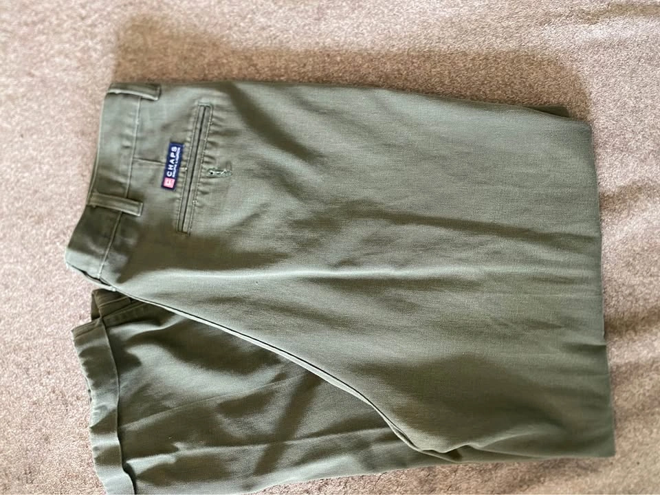 Vintage Mens ‘CHAMPS By Ralph Lauren’ Army Green Pants - Size L - photo 4