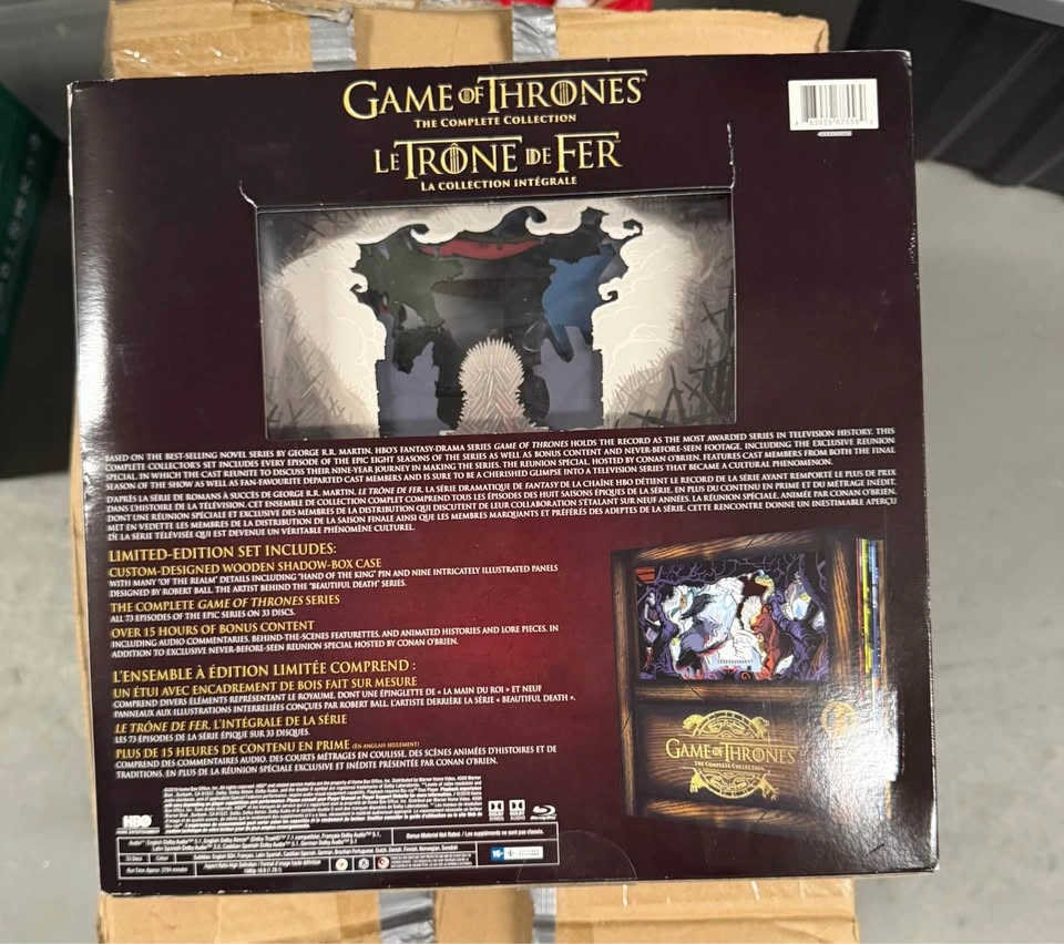 Game of Thrones Complete Collection Limited Edition Blu-ray - photo 4
