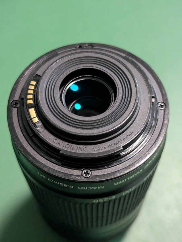 Canon EF-S 55–250mm f/4–5.6 IS STM with filter and hood - photo 5