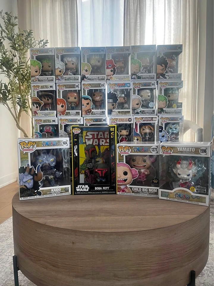 Funko Pop Collection 28 | One Piece, Naruto, Bleach, Black Clove