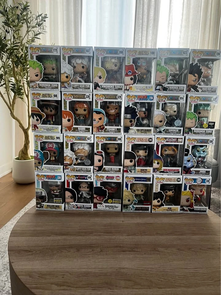 Funko Pop Collection 28 | One Piece, Naruto, Bleach, Black Clove - photo 2