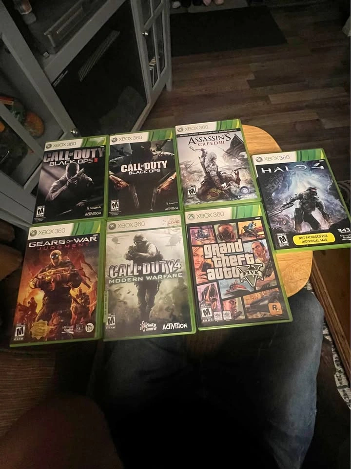 Xbox360 game 5$ each