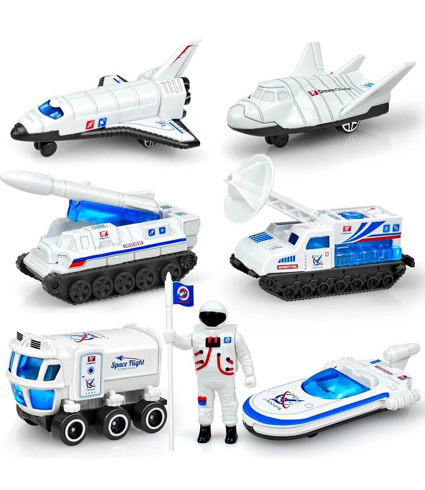 7-Piece Space Exploration Toy Set – Brand New
