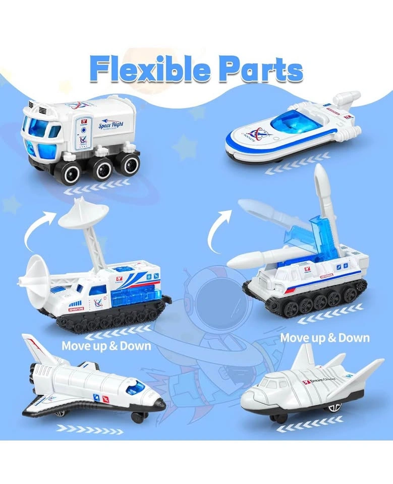 7-Piece Space Exploration Toy Set – Brand New - photo 5
