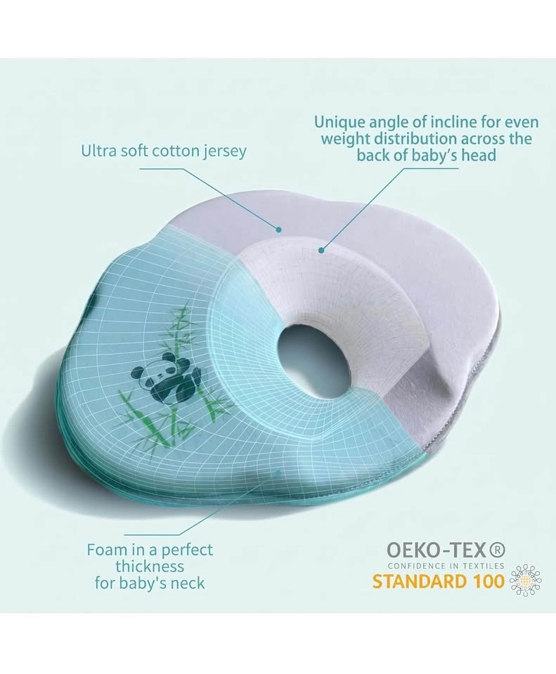 Brand New Baby Head Shaping Pillow – Newborn Infant Support Pill - photo 3
