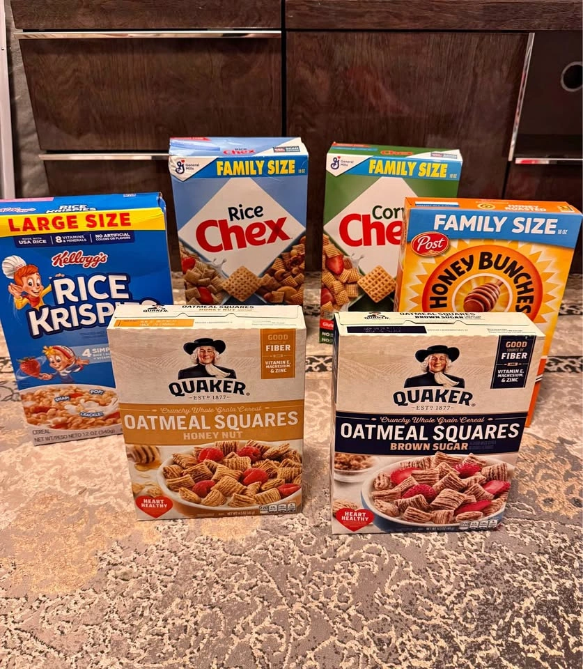 Brand New Family Size Cereal Bundle – Fresh Dates!