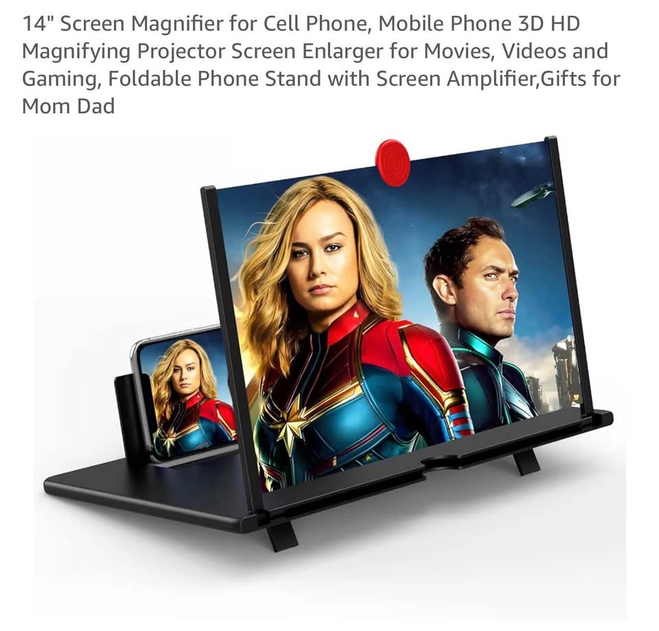BRAND NEW 14” HD Phone Screen Magnifier – Foldable - photo 2