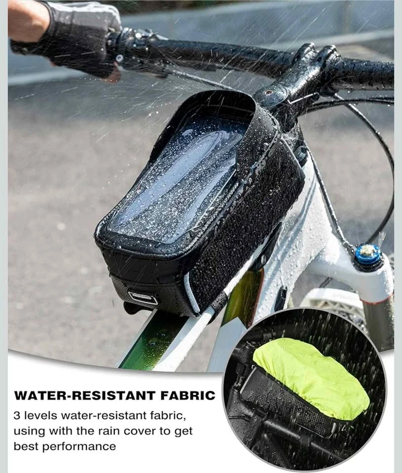 ROCKBROS 1.6L Waterproof Bike Phone Frame Bag - photo 4