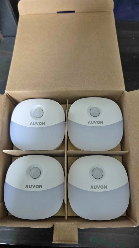 AUVON Motion Sensor Night Lights 4 Pack