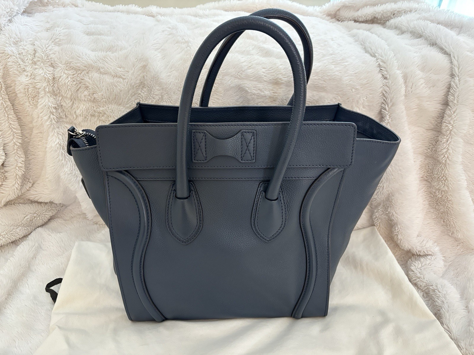 Auth CELINE Luggage Tote - photo 2
