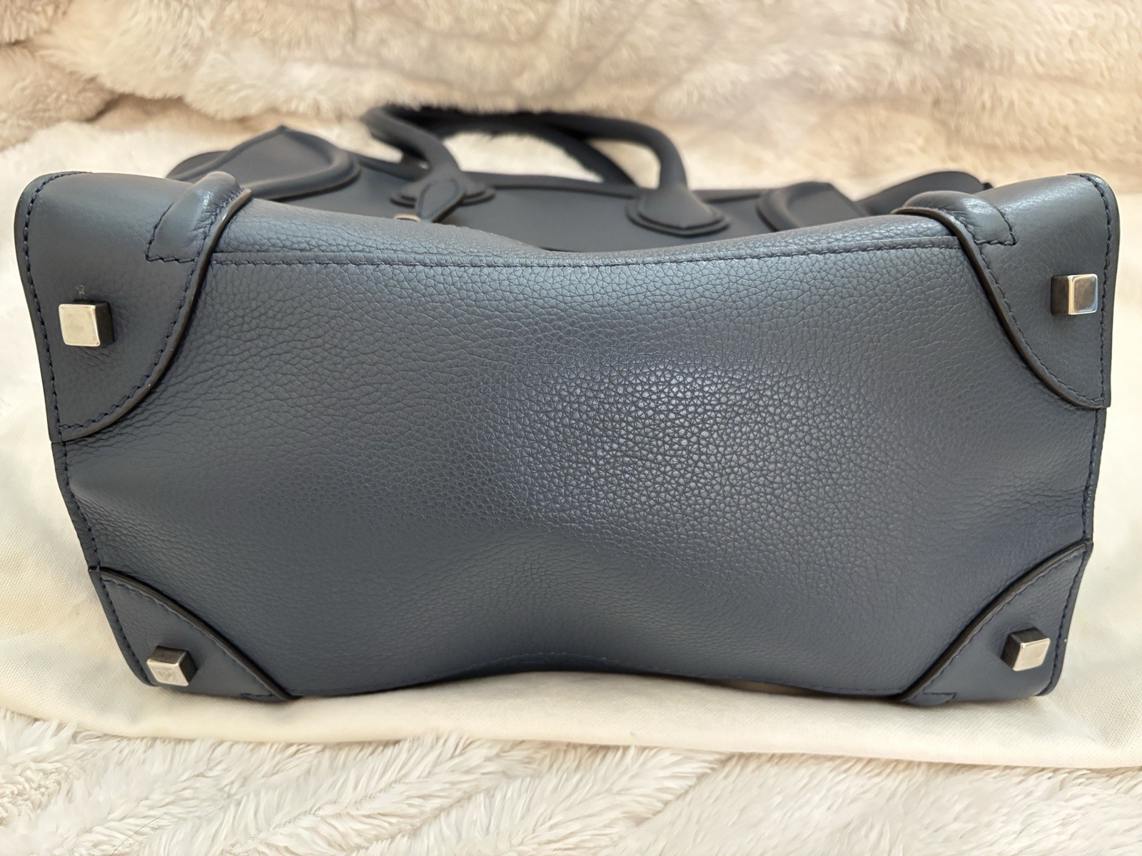 Auth CELINE Luggage Tote - photo 4