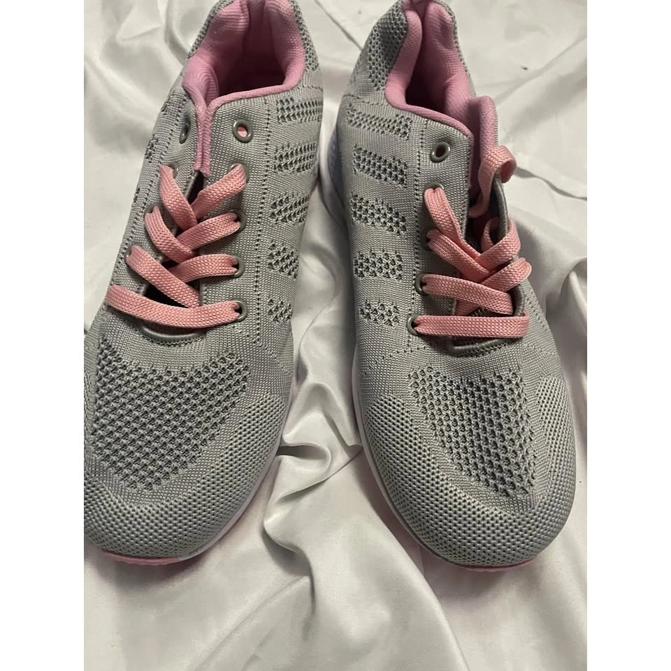 Women Casual Walking Shoes Comfort Lightweight Mesh Size 8-8.5