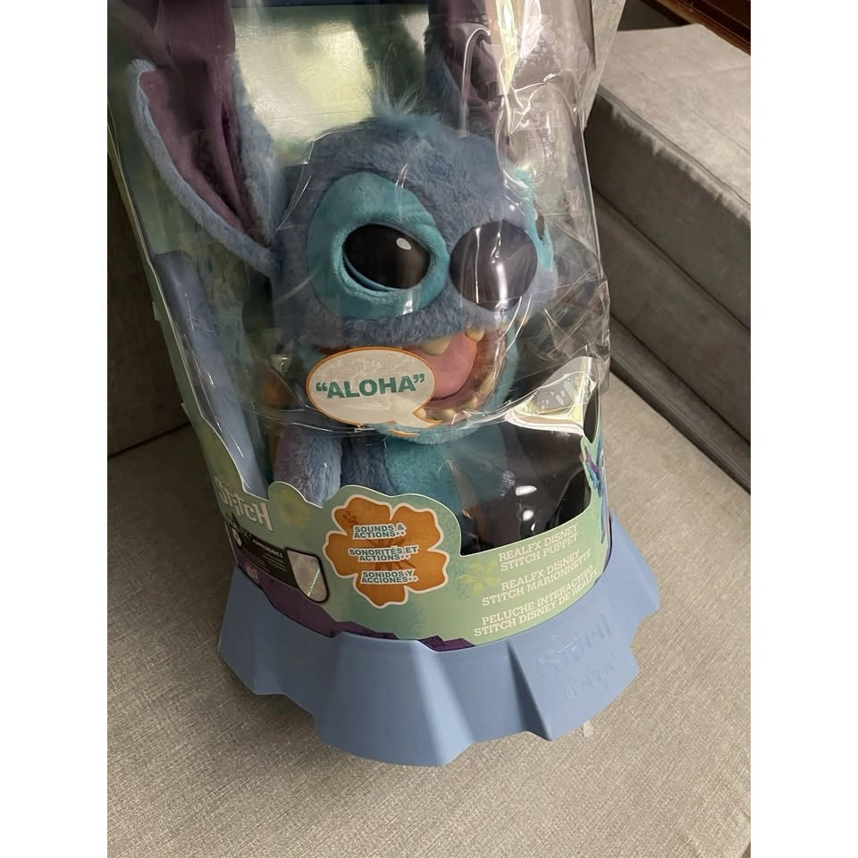 RealFX Disney STITCH Interactive Toy 100 Actions Sounds Animatro - photo 4