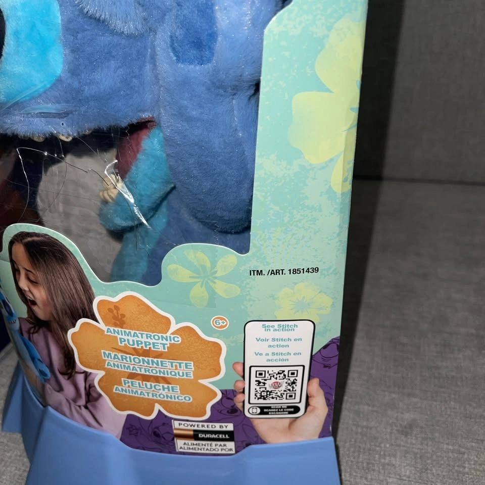 RealFX Disney STITCH Interactive Toy 100 Actions Sounds Animatro - photo 5