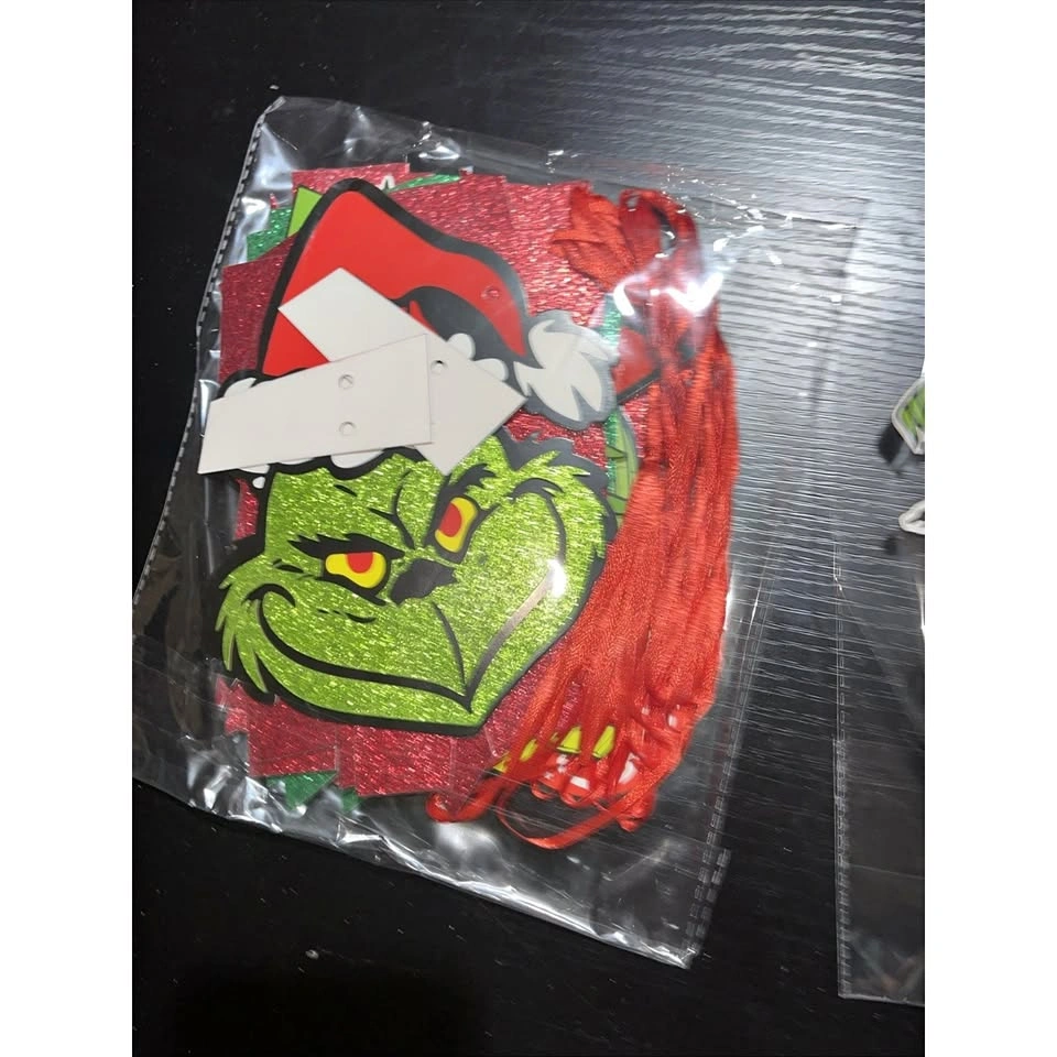 Red and Green Theres Some Ho Hos in This House Christmas Banner