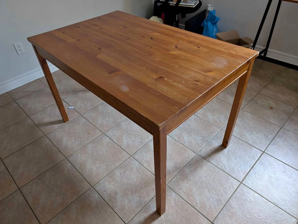 Wooden table