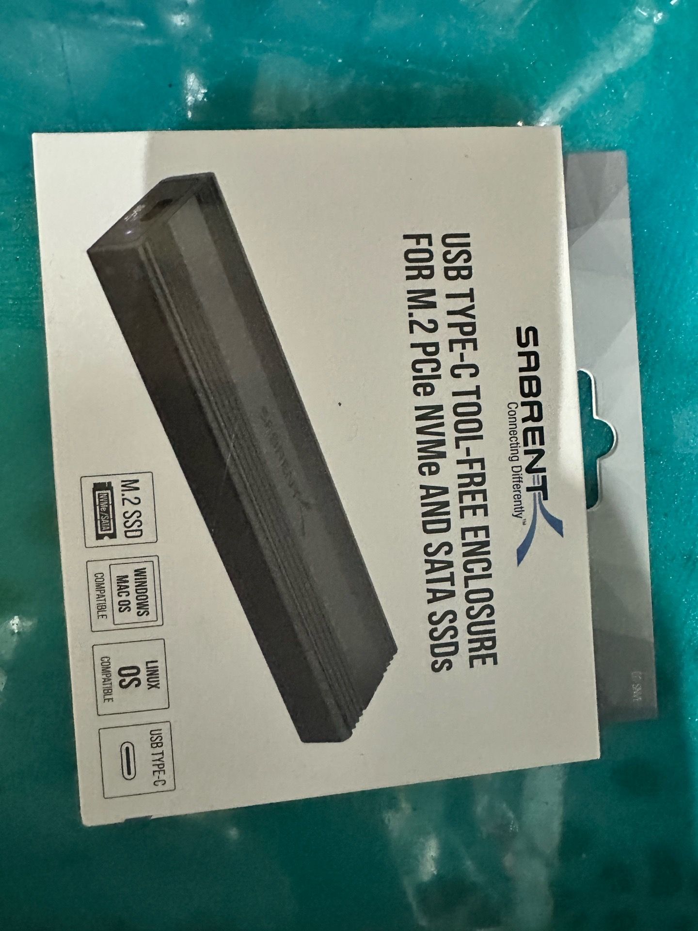 New SABRENT USB Type C Enclosure For M.2 PCIe NVMe And SATA SSD