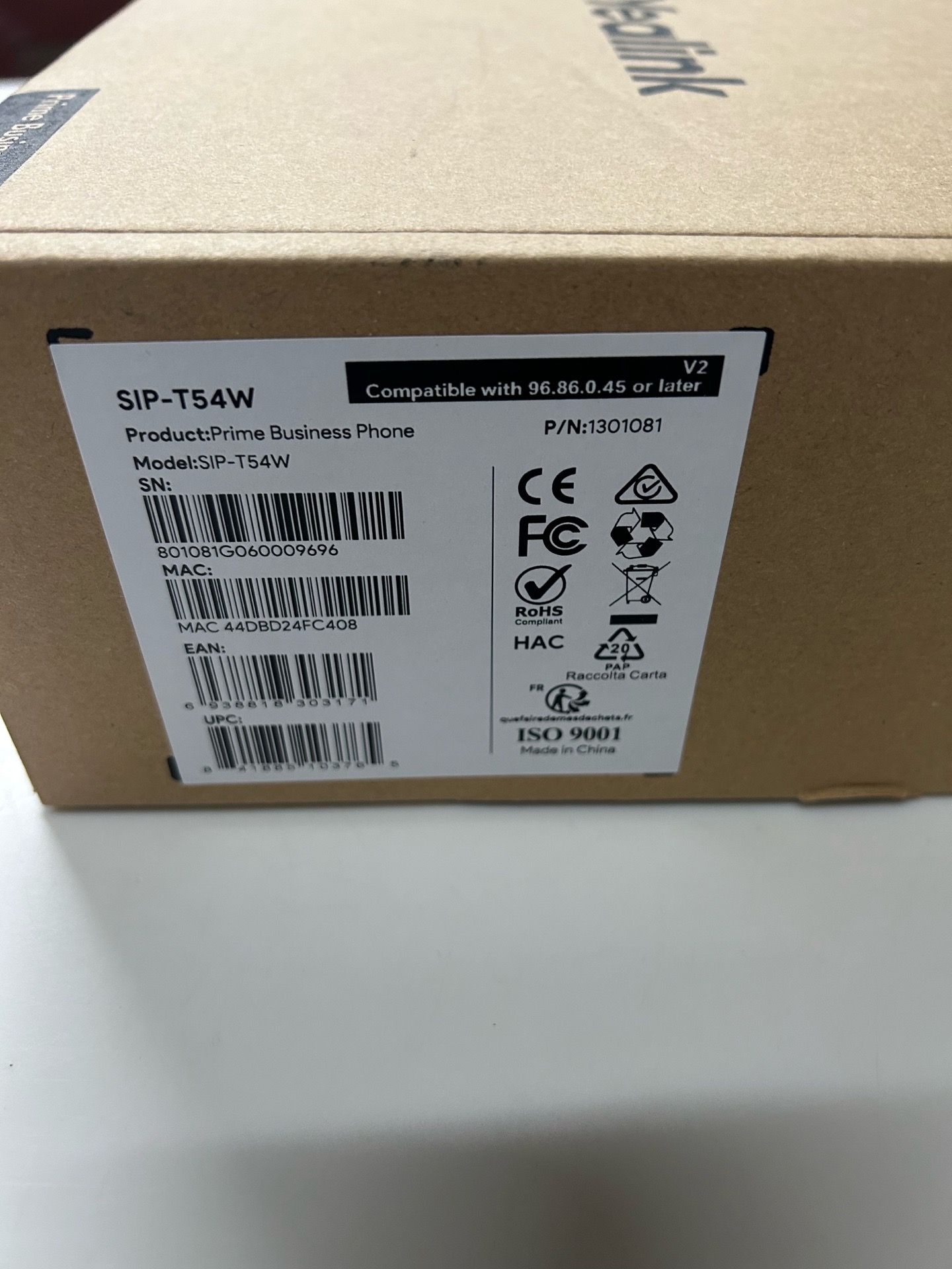 Yealink SIP-T54W Prime Business IP Phone - photo 5