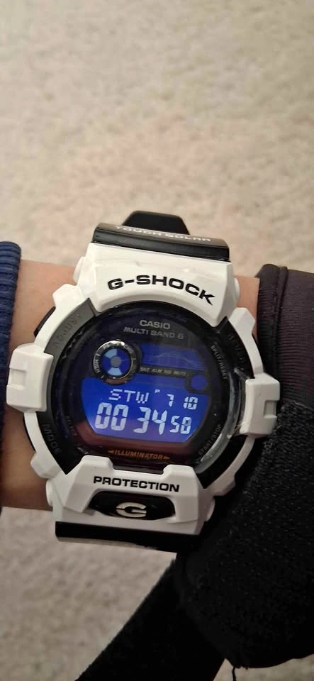 Storm Trooper Casio G-Shock Multi Band 6 Tough Solar Watch