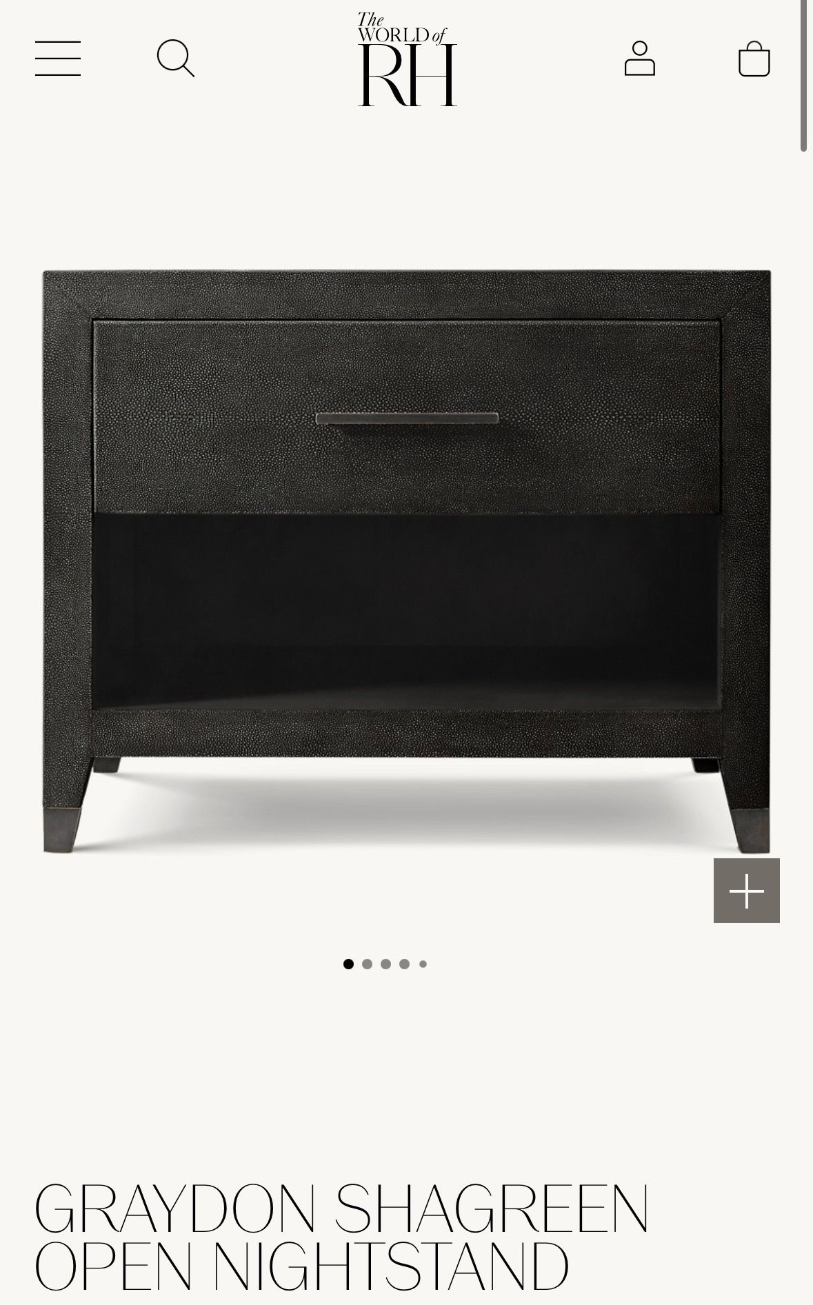 Restoration Hardware Nightstands (Set of 2) – Like New
