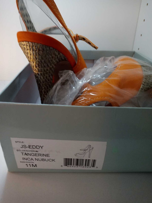 Jessica Simpson JS-Eddy Tangerine Inca Nubuck - photo 5