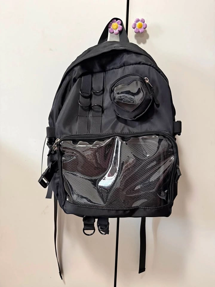 Black Itabag Backpack for School/College