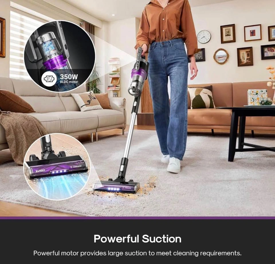 Eureka Cordless Stick Vacuum Cleaner, Rechargeable - photo 2