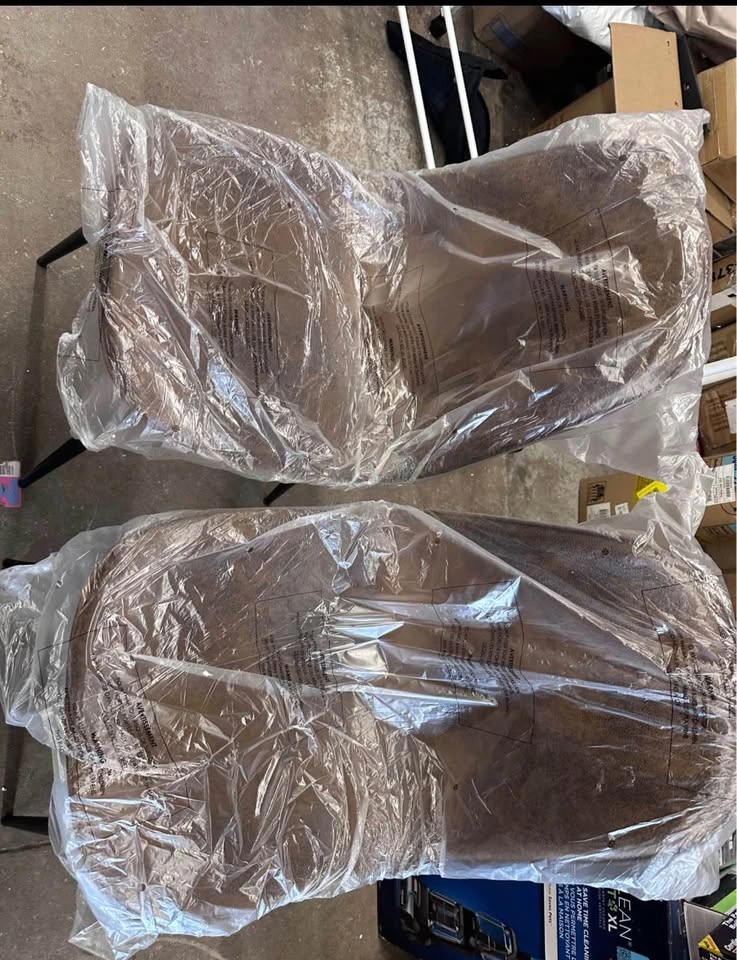 Dinning chairs set of 2 brown colour - photo 2